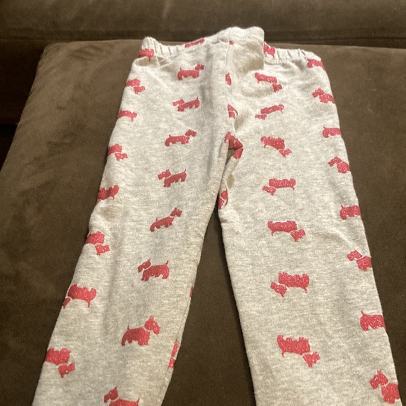 baby Gap grey with Scotty dogs sweat pants - Picture 2 of 4